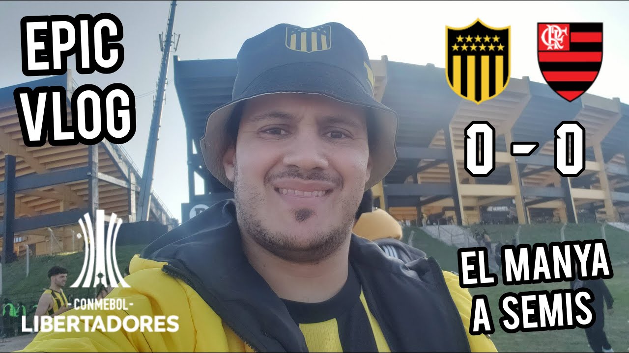 PEÑAROL VS FLAMENGO 0-0 - ESTADIO CAMPEÓN DEL SIGLO - CONMEBOL #Libertadores2024 | Epic Vlog