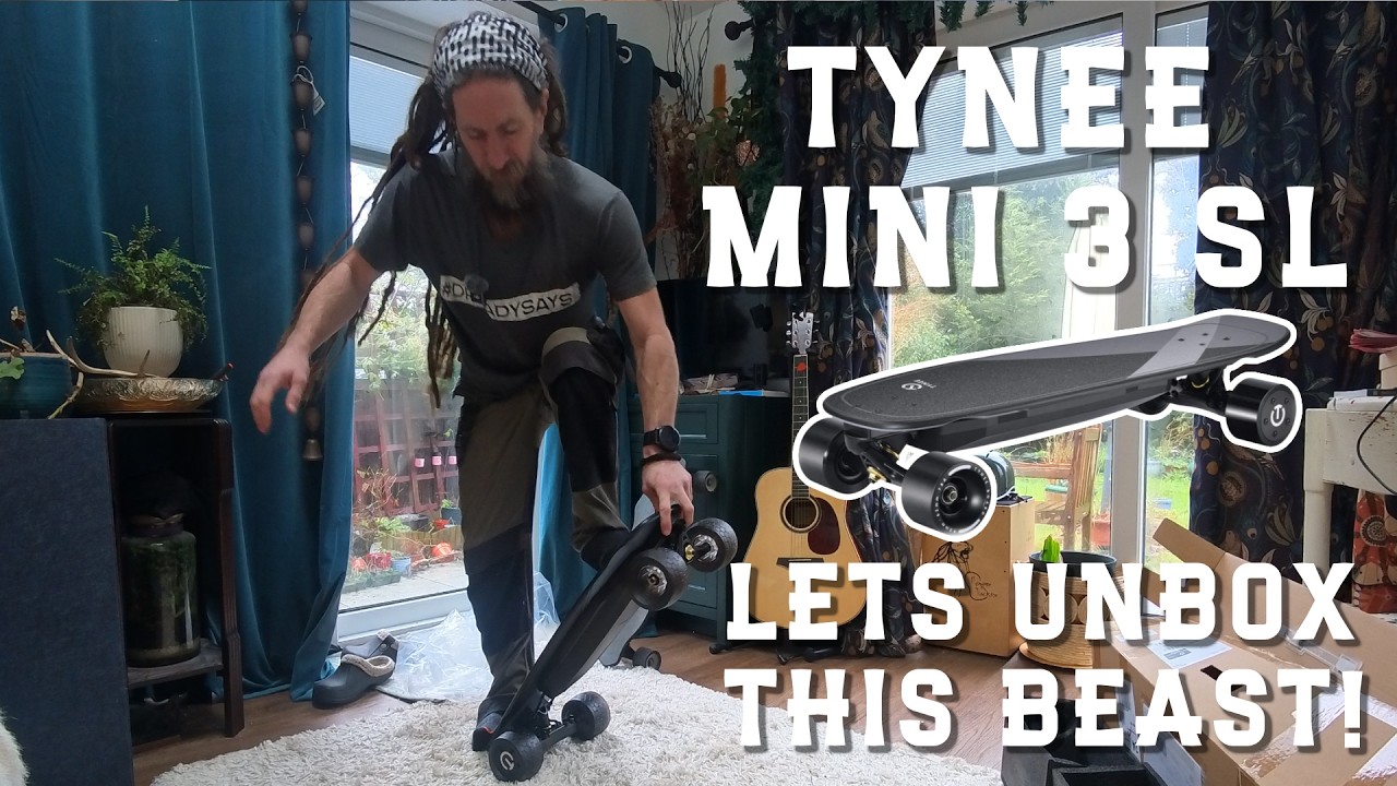 Электроскейтборд TYNEE MINI 3 SL - Распаковка и первые впечатления - Это зверь!