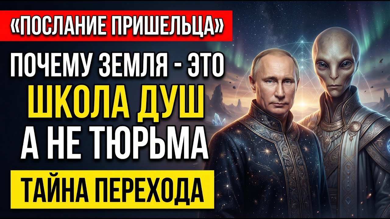 ПОСЛАНИЕ ПРИШЕЛЬЦА: Шокирующая правда о том, зачем мы рождаемся в «Школе Страданий»!