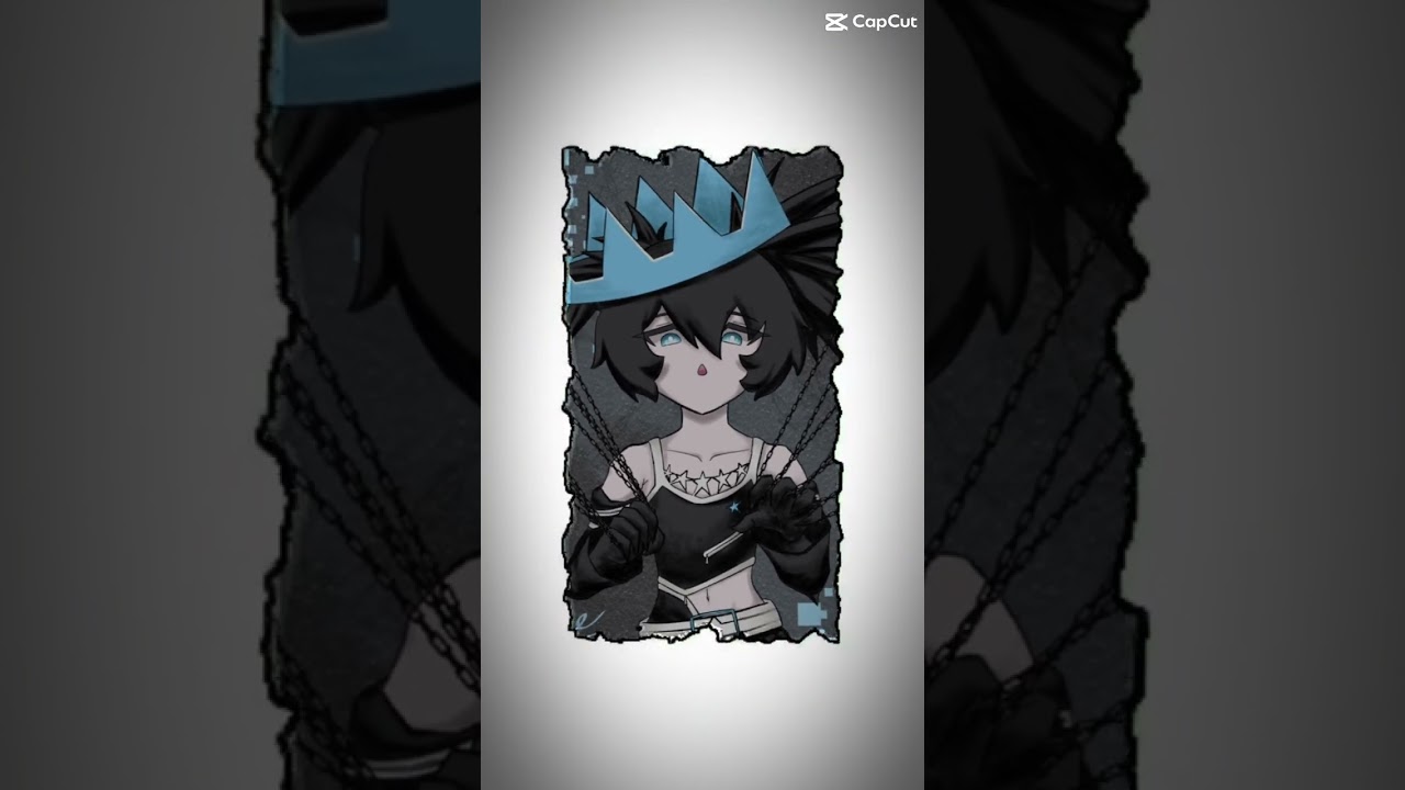 Black Rock Shooter Beast In Meitu (Gentleman meme)