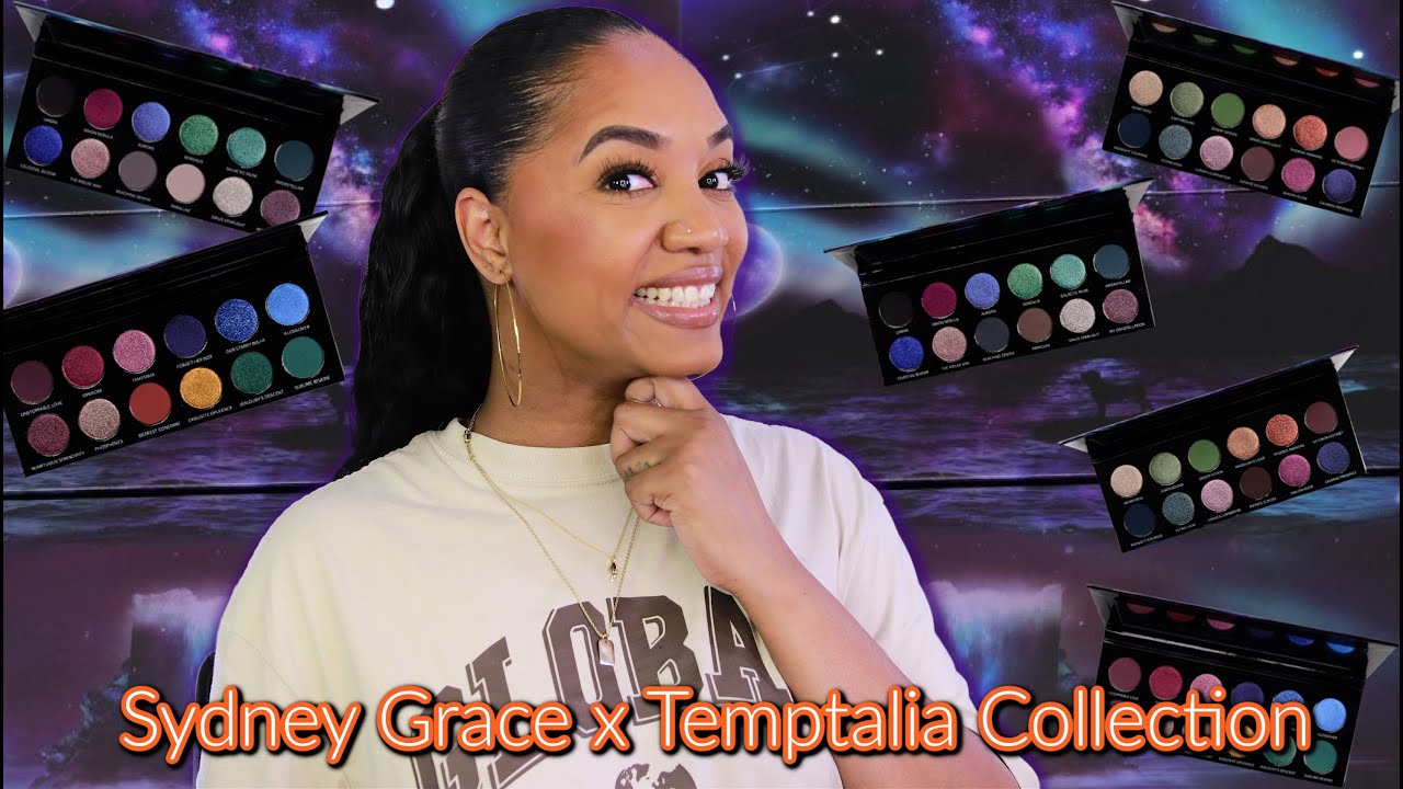 Sydney Grace x Temptalia Collection ❤ ALL PALETTES ❤  ALL THE INFO, SWATCHES & Thoughts!!!
