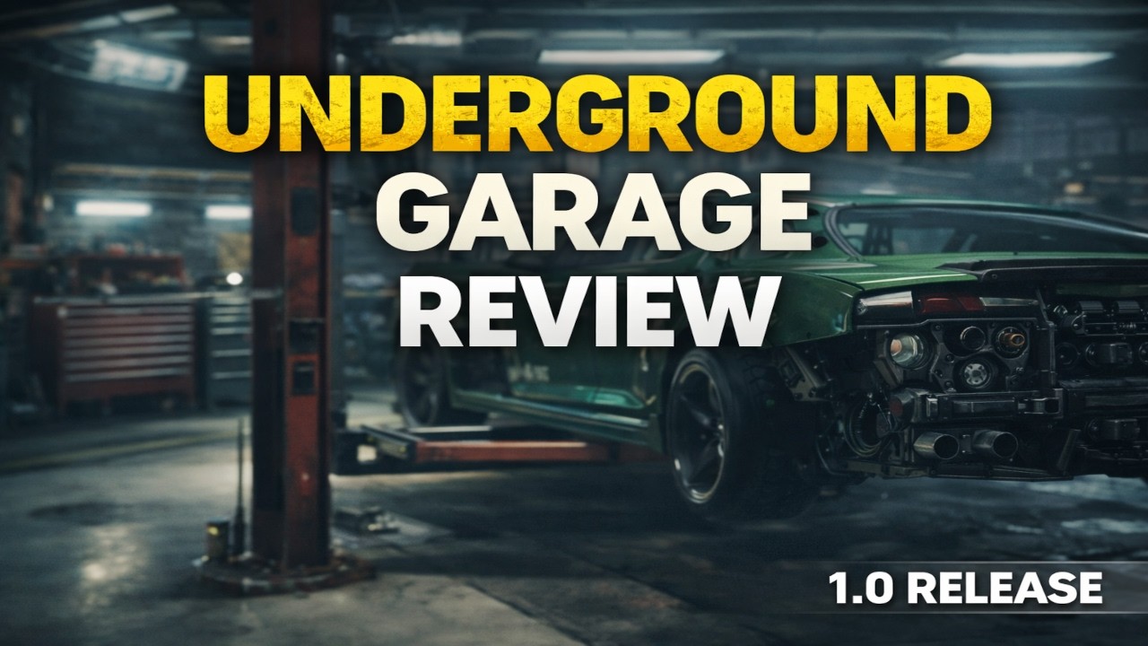 Обзор игры Underground Garage – геймплей симулятора сборки автомобилей и стоит ли она того?