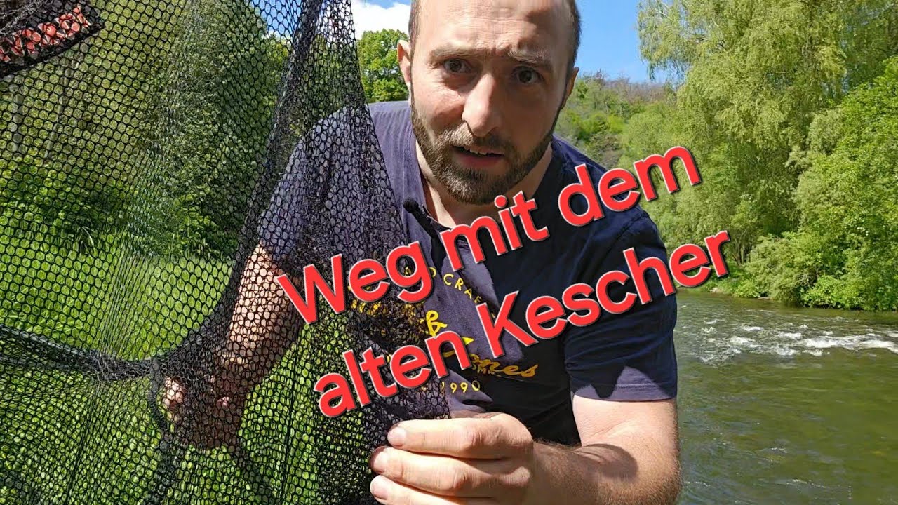 Spro Kescher FREESTYLE Flick Net Xtender optimal für Barsch und Forelle 👍🏻