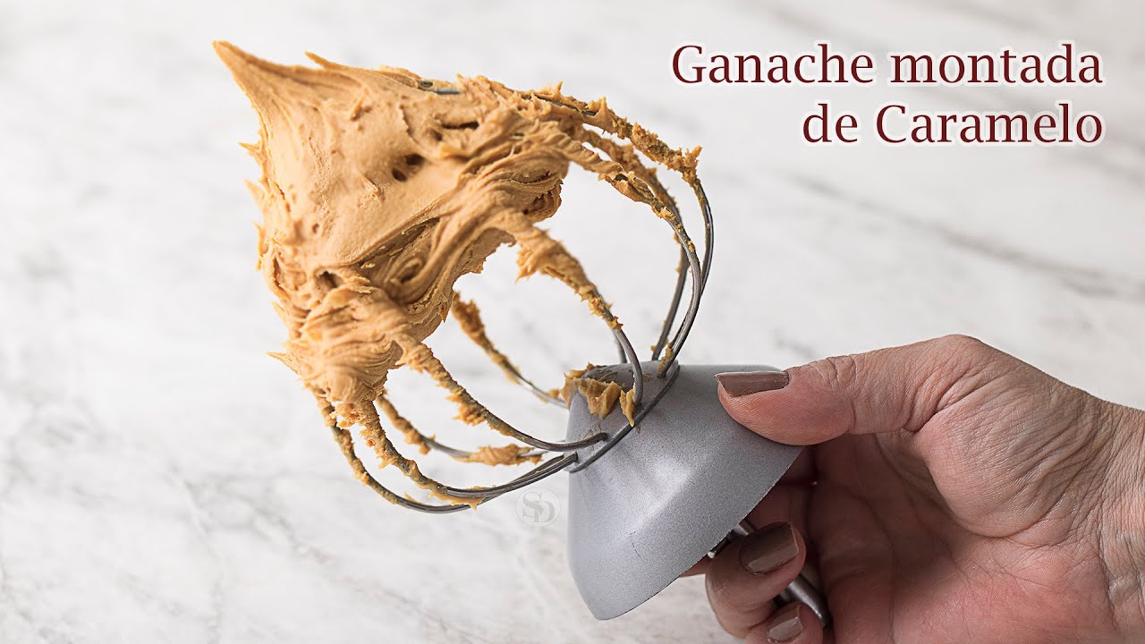 Ganache Montada de Caramelo | Super Cremosa e ponto para c/ bico de confeitar | Receita Sandra Dias