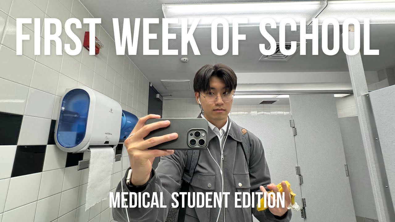 it's only been 1 WEEK of MED SCHOOL but... | VLOG of a Korean Albany Medical College student