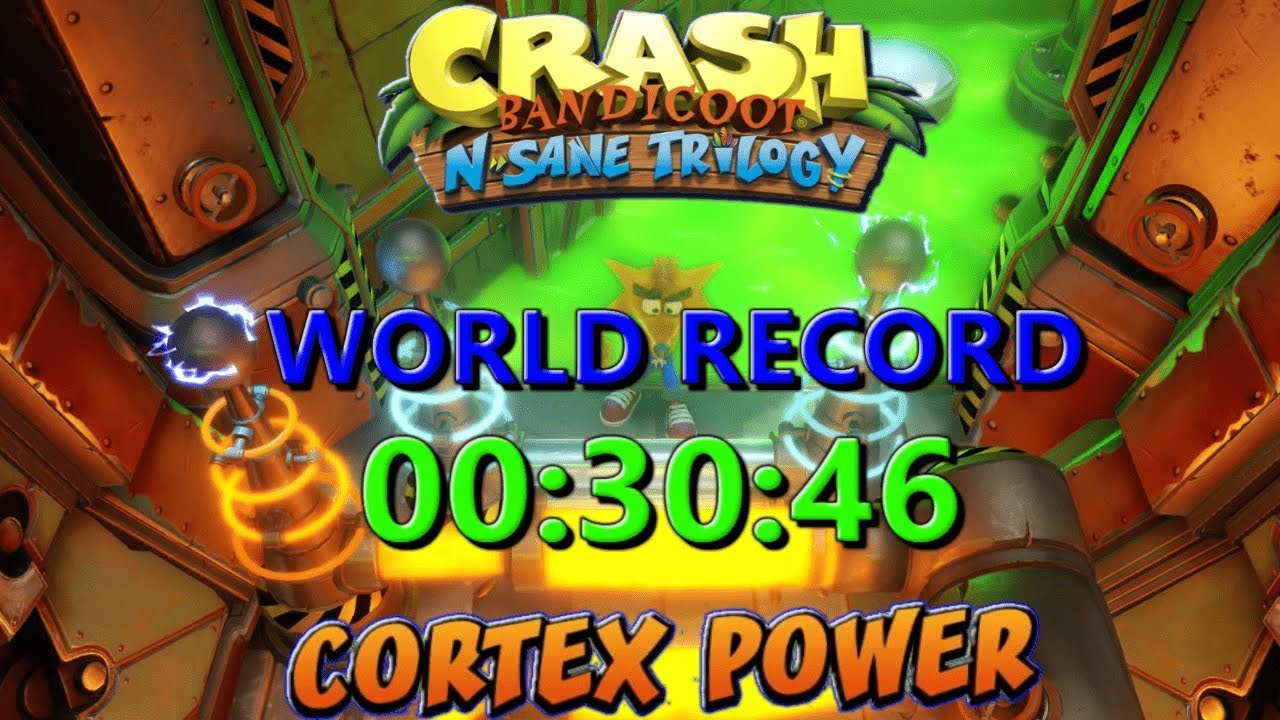 Cortex Power Glitched World Record [PS4] 00:30:46 + Tutorial - Crash Bandicoot N Sane Trilogy