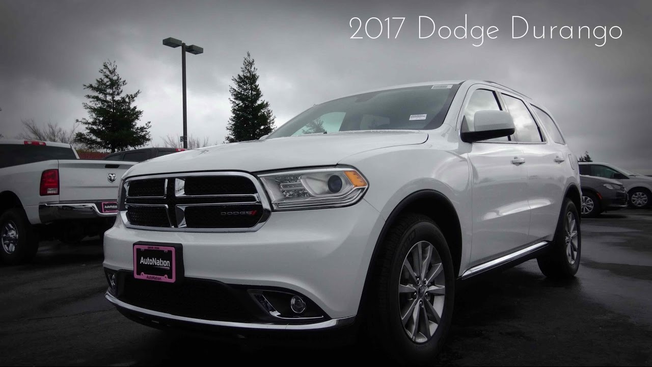 Обзор Dodge Durango SXT 3.6 L V6 2017 года