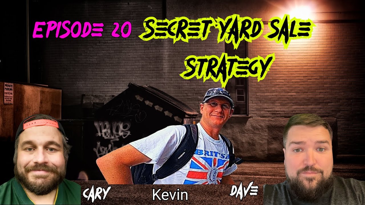 EPISODE 20 - THE MOST INNOVATIVE  WAY TO GET A PREVIEW OF YARD SALE ITEMS