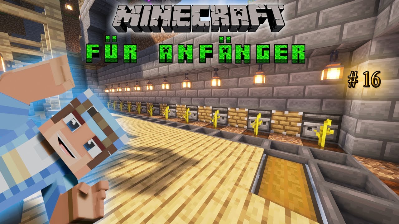 Wie baut man eine automatische Kürbisfarm in Minecraft | Minecraft für Anfänger #16