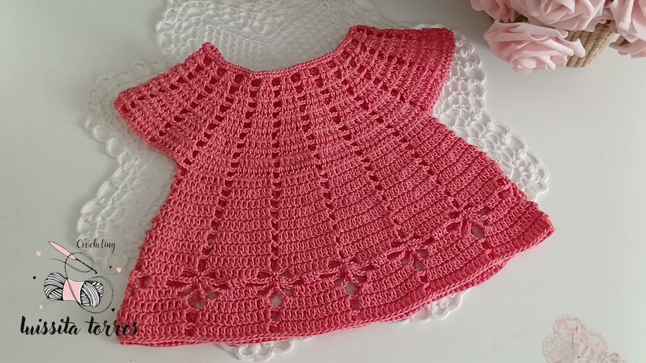 ¡CROCHET CREATIVO!😱 Bello Patrón de Ganchillo paso a paso Fácil y Rápido de Tejer👌 Blusa Para Niña✅