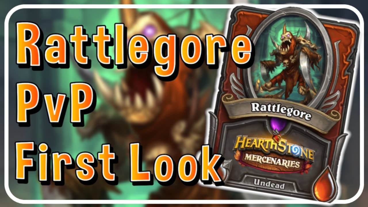 Rattlegore Comp - First look at PvP - SO MUCH FUN!! | Hearthstone Mercenaries |