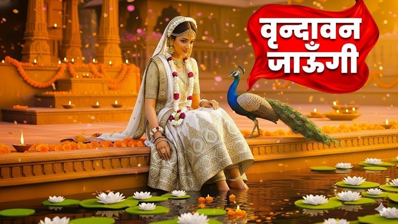 Vrindavan Jaungi | वृन्दावन जाउंगी | मेरे उठे विरह में पीर | Krishna Bhajan 2026 | #krishna #radhe