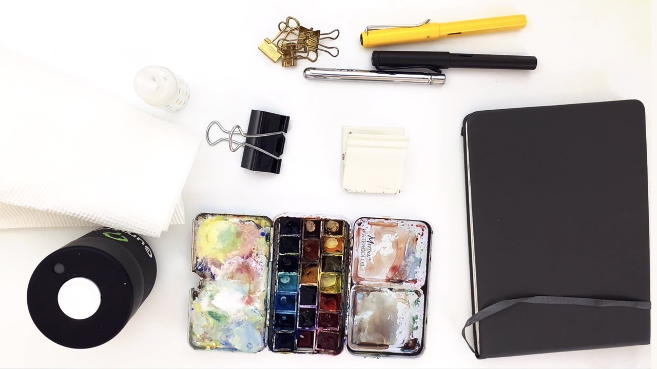 How I sketch outside | Urban sketching in Sydney