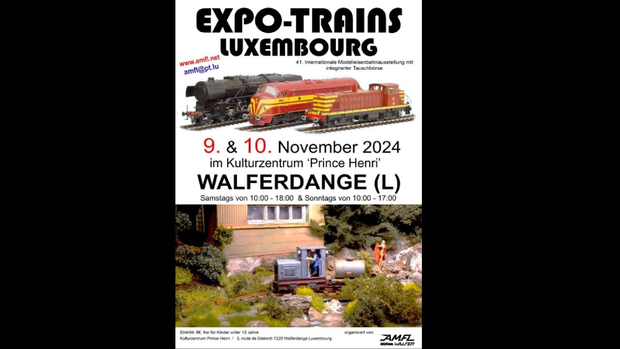 Besuch der Expo-Trains Luxembourg in Walferdange (L)