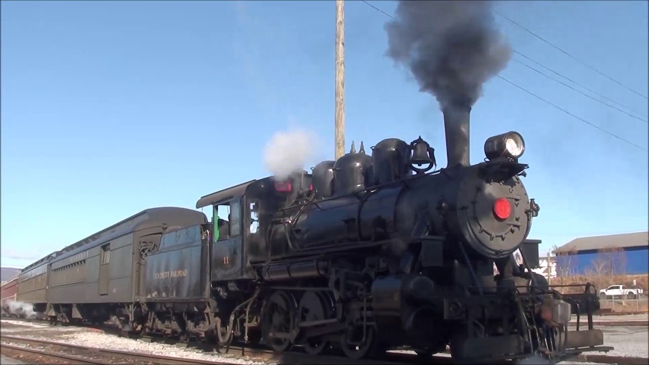 Everett Railroad 2019 Spring Steam into the Cove