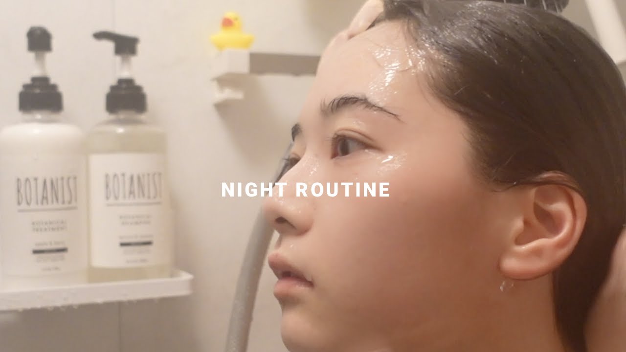 Night Routine｜一人暮らし女子のナイトルーティン〜春の休日編〜