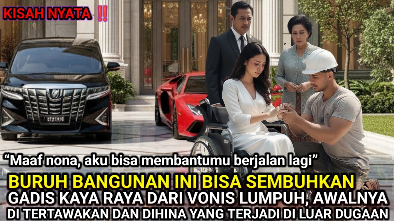 KISAH NYATA‼️PEMUDA MISKIN SEMBUHKAN GADIS KAYA RAYA DARI LUMPUHNYA , BALASANNYA DI LUAR DUGAAN. ..