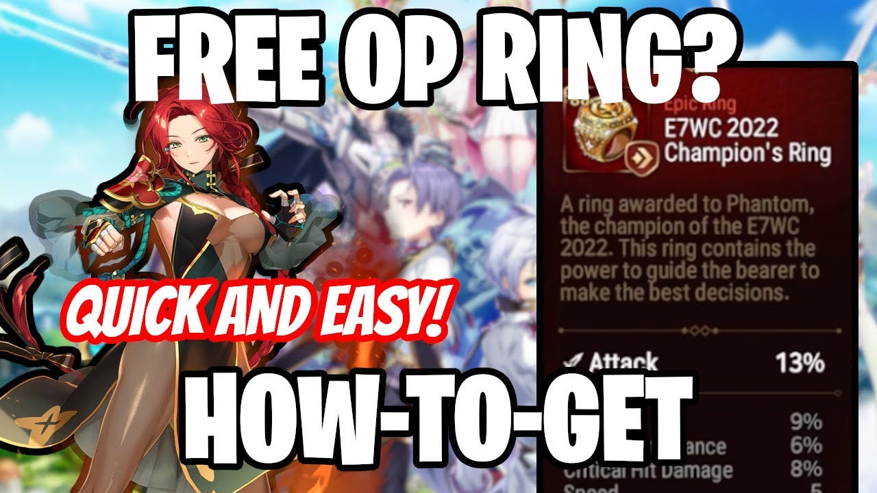 FREE OP RING? - (Available Until May 2023) - Epic Seven
