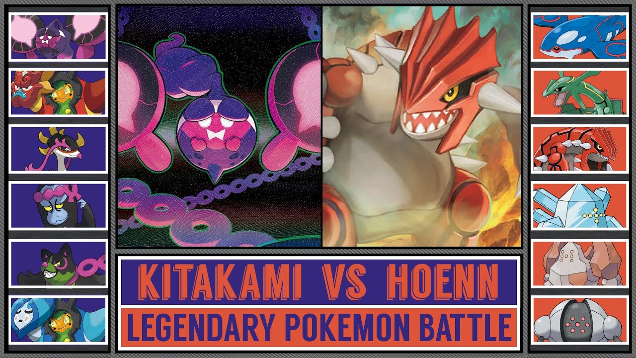 Legendary Pokémon Battle: KITAKAMI vs HOENN