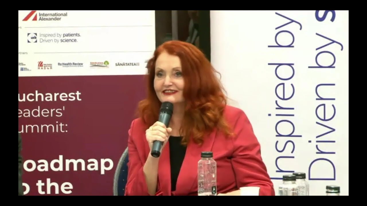 Dr. Cristina Berteanu la ”Bucharest Leaders' Summit: A Roadmap to the Future