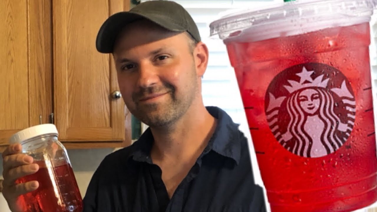 Easy Herbal Iced Tea Recipe | How to Make Starbucks Passion Tea at Home