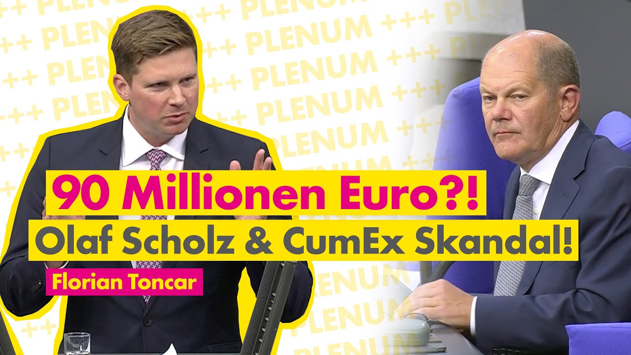 90 Millionen: Größter STEUERBETRUG der Geschichte! Was wusste Olaf Scholz? #CumEx #Warburg #wirecard