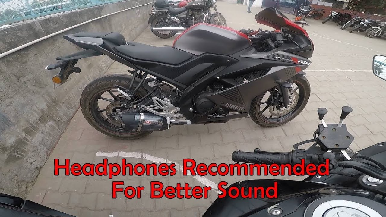 YAMAHA r15 V3 Produces EXHAUST Sound Like HAYABUSA?
