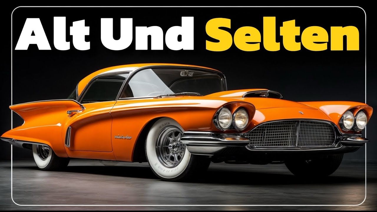 Die 25 Seltenen AMERIKANISCHEN Oldtimer Aller Zeiten, die Sie noch nie Gesehen Haben