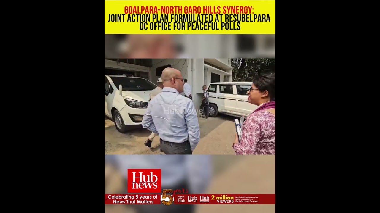 Goalpara and North Garo Hills Hold Strategic Meet in Resubelpara to Solidify Border Security