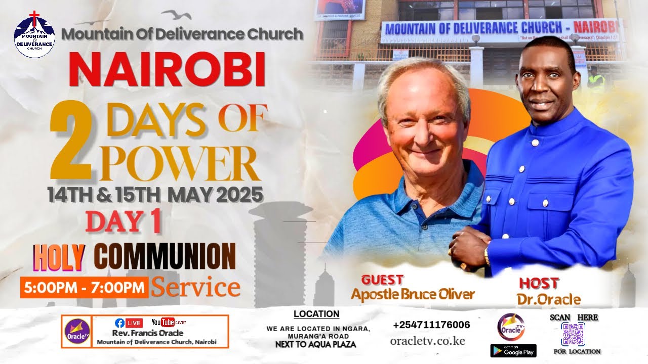 EMPOWERMENT & HOLY COMMUNION SERVICE || 2 DAYS OF POWER WITH DR. ORACLE & APOSTLE. BRUCE OLIVER