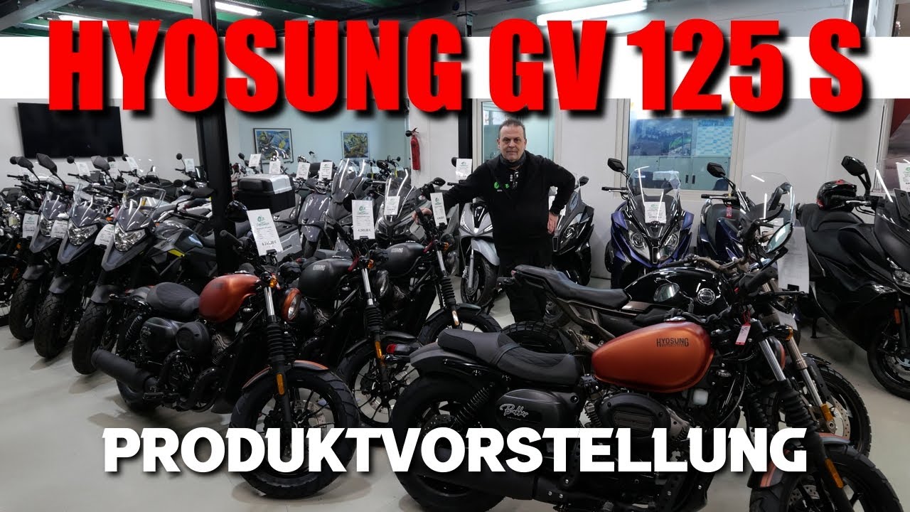 HYOSUNG GV 125 S Aquilla Produktvorstellung 2022