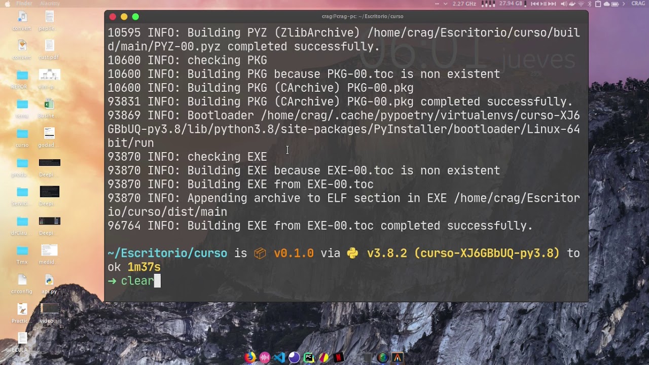 Desarrollo de interfaces graficas con Python y Qt(PySide2) Part Final(Crear ejecutable)