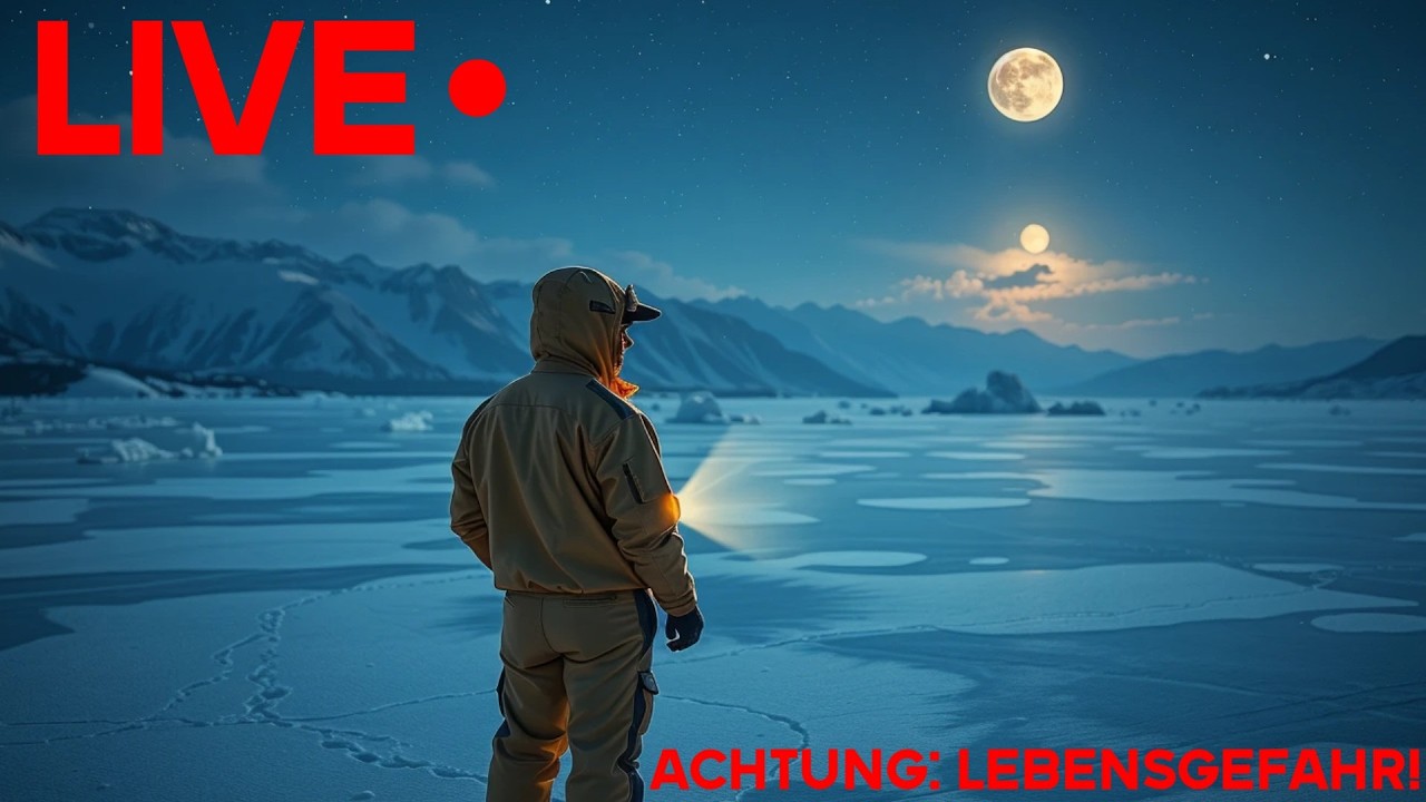 LEBENSGEFAHR! - WIR erkunden LIVE die EISWELT! 🥶🔴