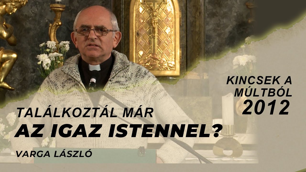 Az Eucharisztia és az Ige az evangelizációban - Varga László