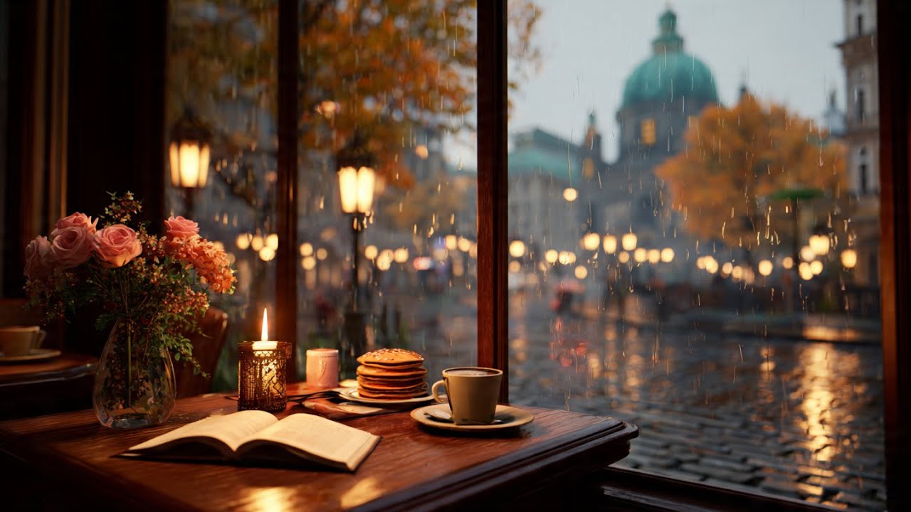LIVE: Best Instrumental Jazz Cafe Mix for a Cozy Evening Chill | 6PM EST