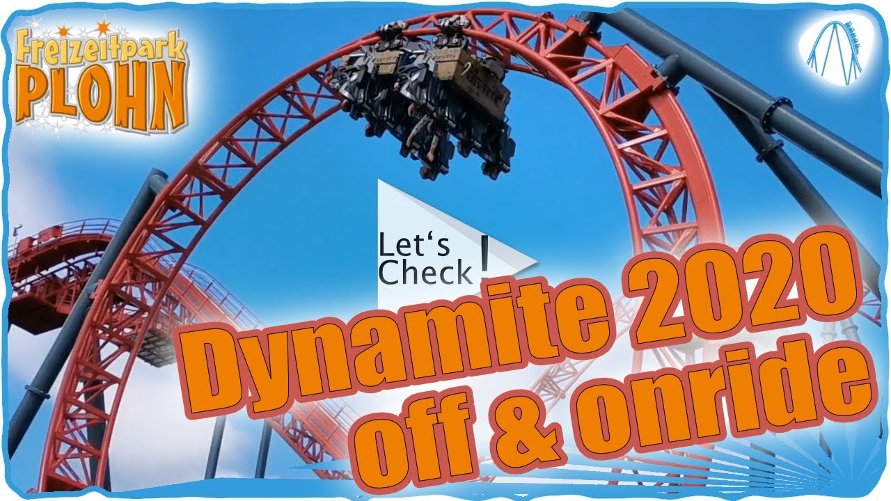 Freizeitpark Plohn - Dynamite Off & onride 2020