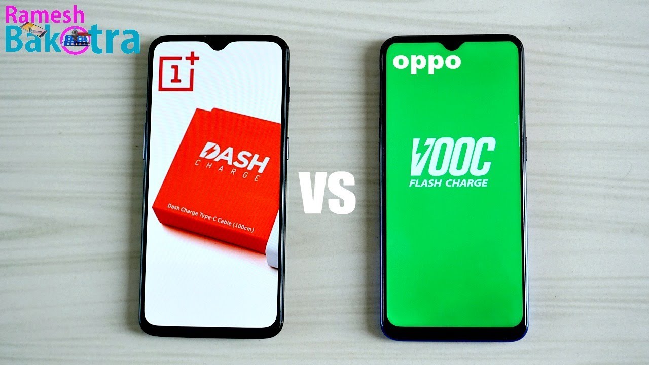 Dash Charger vs Vooc Charger Charging Speed Test