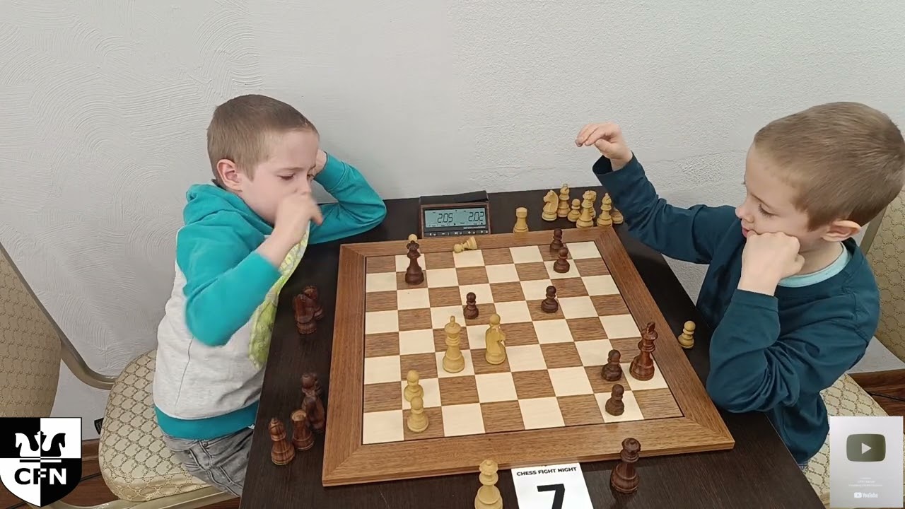 Tweedledee (1328) vs Tweedledum (1459). Chess Fight Night. CFN. Blitz