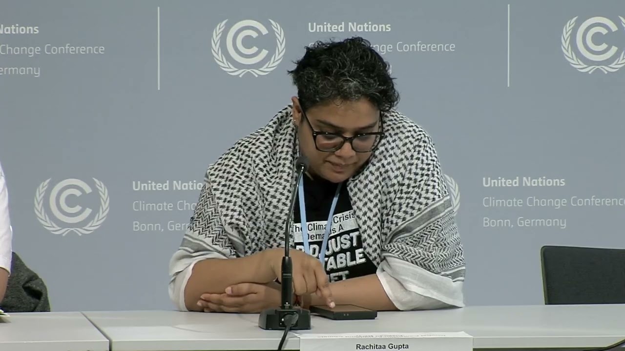 SB62 Press Conference - DCJ and GFC - People's Summit in Bonn