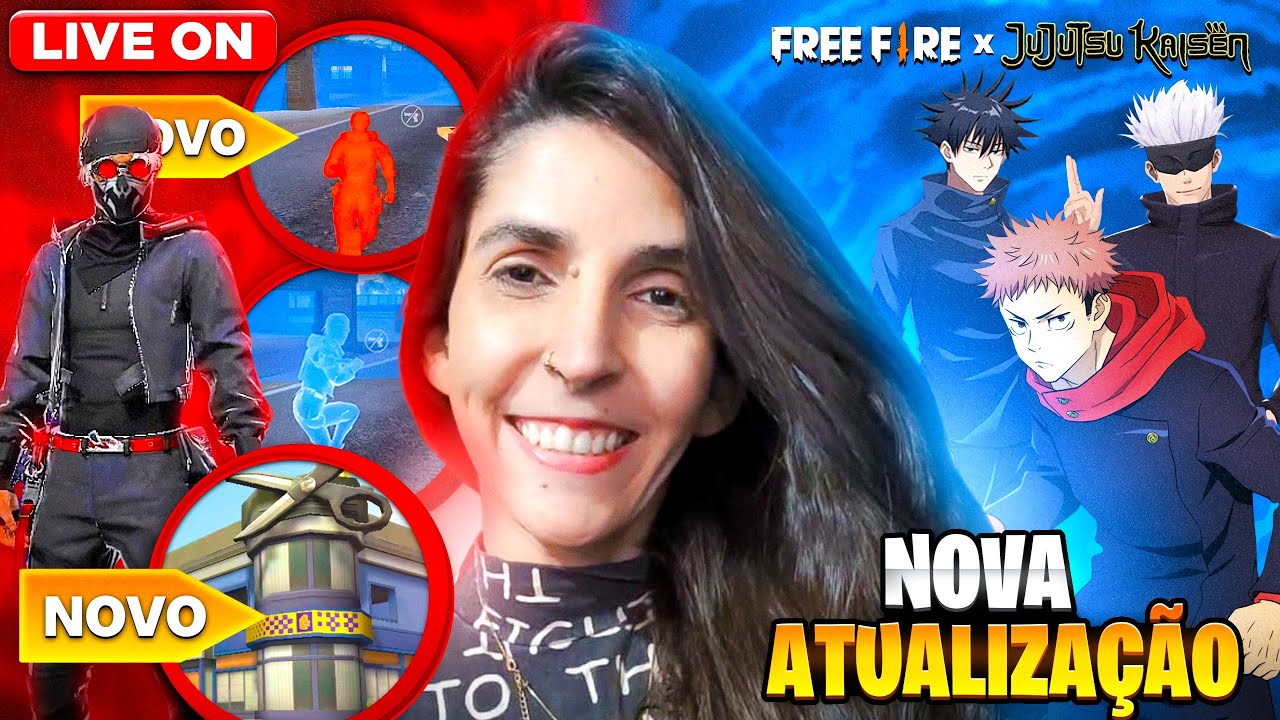 💜FREE FIRE AO VIVO,HOJE É SO MARTELADA DO THOR KKK,MODO SUKUNA ATIVADO🤪💜 SÓ RUSHADÃO