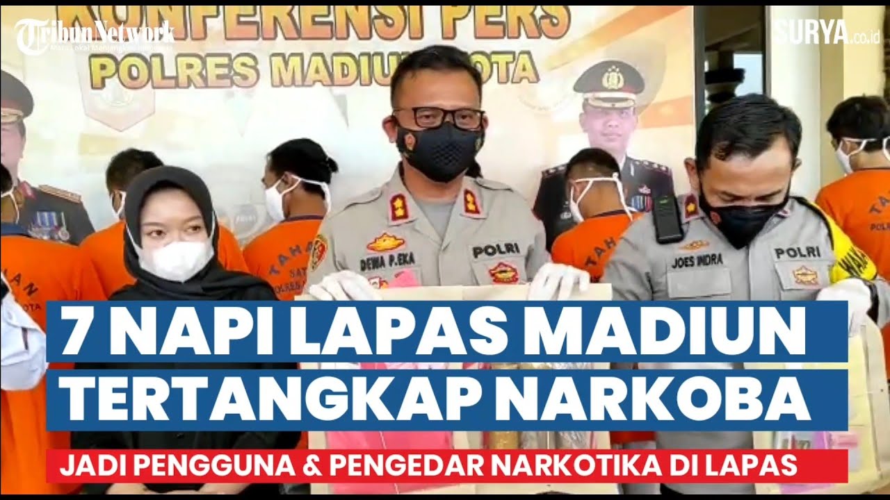Tujuh Napi di Lapas Madiun Jadi Pengedar dan Pengguna Narkoba, Polisi Ungkap Modusnya