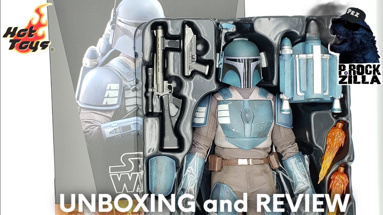 Hot Toys Death Watch Mandalorian Unboxing & Review