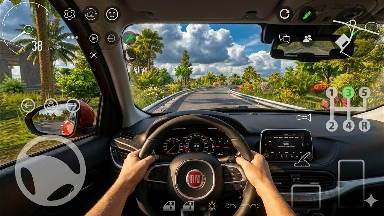 New Etiket Online: Multiplayer - Fiat Egeas Realistic POV Driving | New Mobile Game