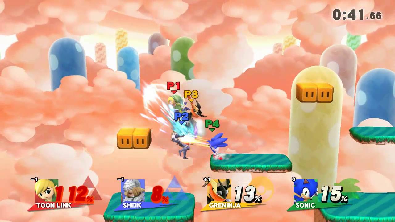 SSB4 - Online Battle #1