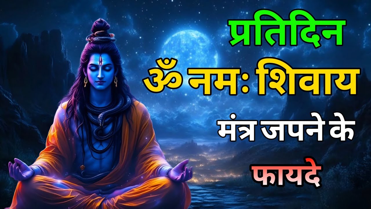 प्रतिदिन ओम नमः शिवाय मंत्र जपने के फायदे, ओम नमः शिवाय मंत्र के लाभ. #shiv#omnamahshivaya