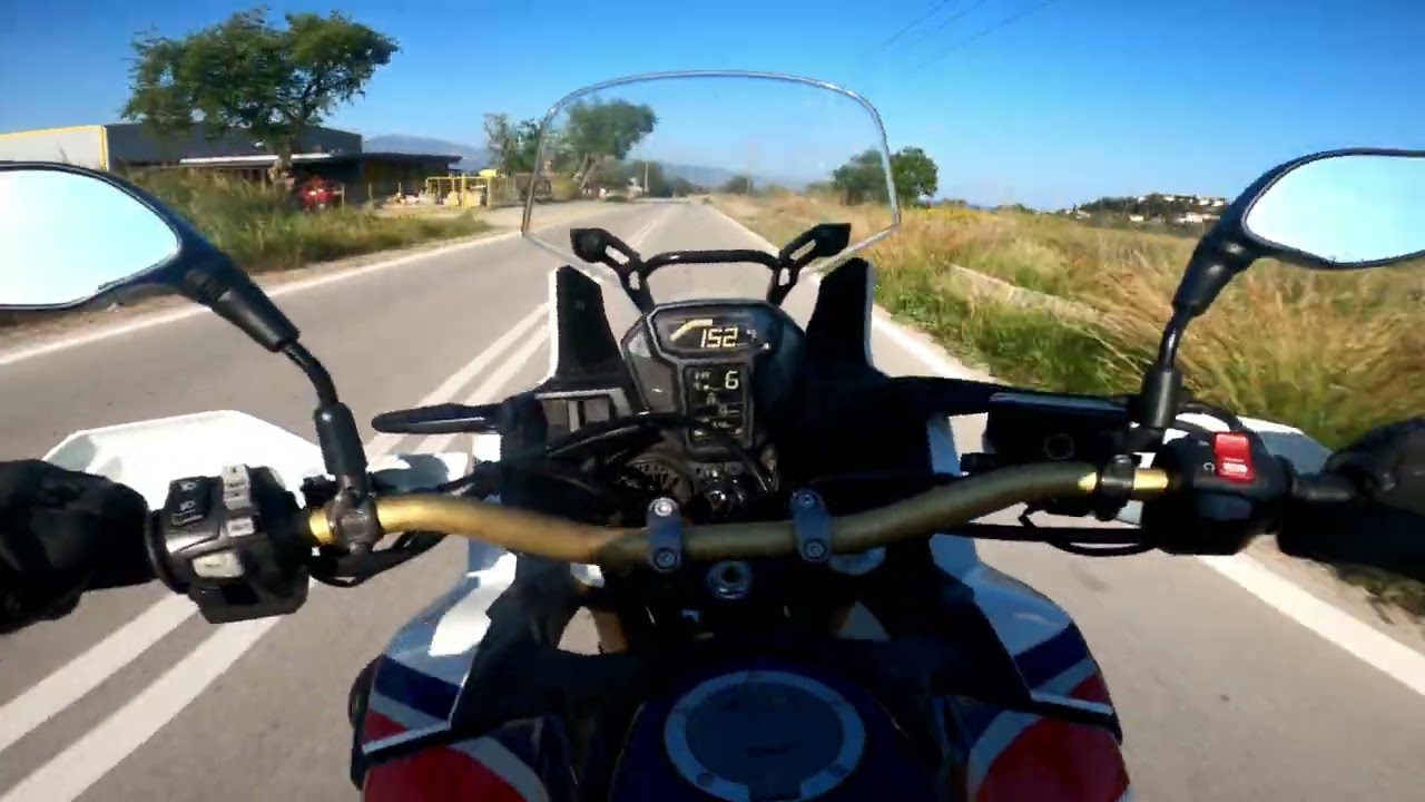 ΑΣΦΑΛΤΟ ΠΑΕΙ??? | ΔΟΚΙΜΑΖΩ το Honda CRF1000L Africa twin | ΣΕΛΑ - ΠΙΤΙΤΣΑ - ΑΙΓΙΟ
