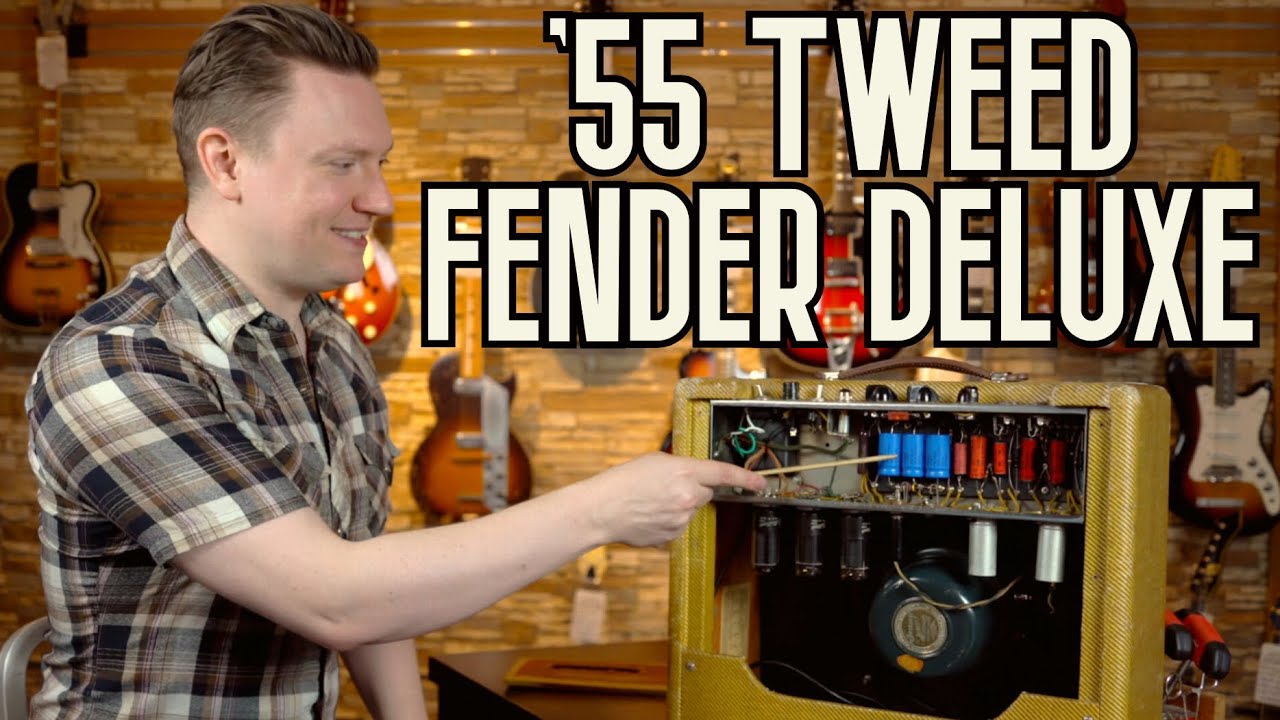 Mike B's Bench Tour: a 1955 Fender 5E3 Tweed Deluxe