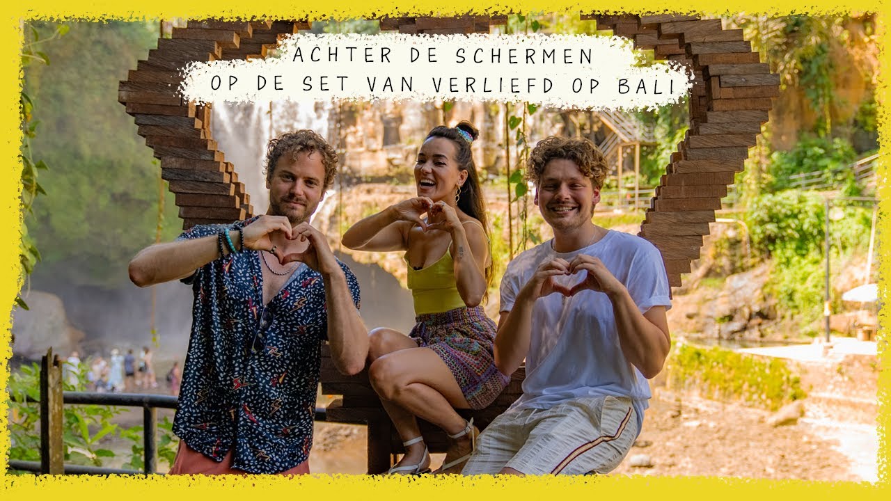 Bibi Breijman laat zien hoe het eraan toegaat op de set van Verliefd op Bali!