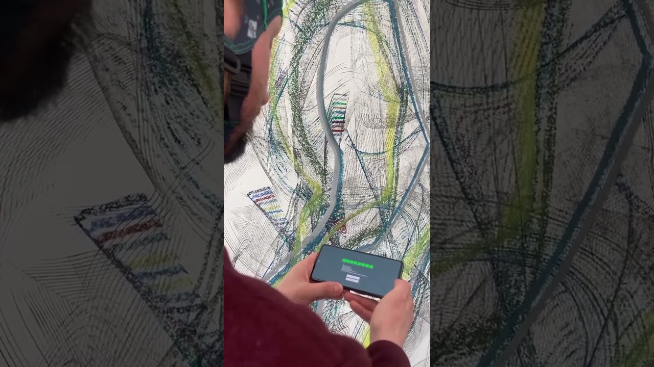 Transmitting EEG data from the Unicorn BCI-Core-8 to the Samsung Galaxy