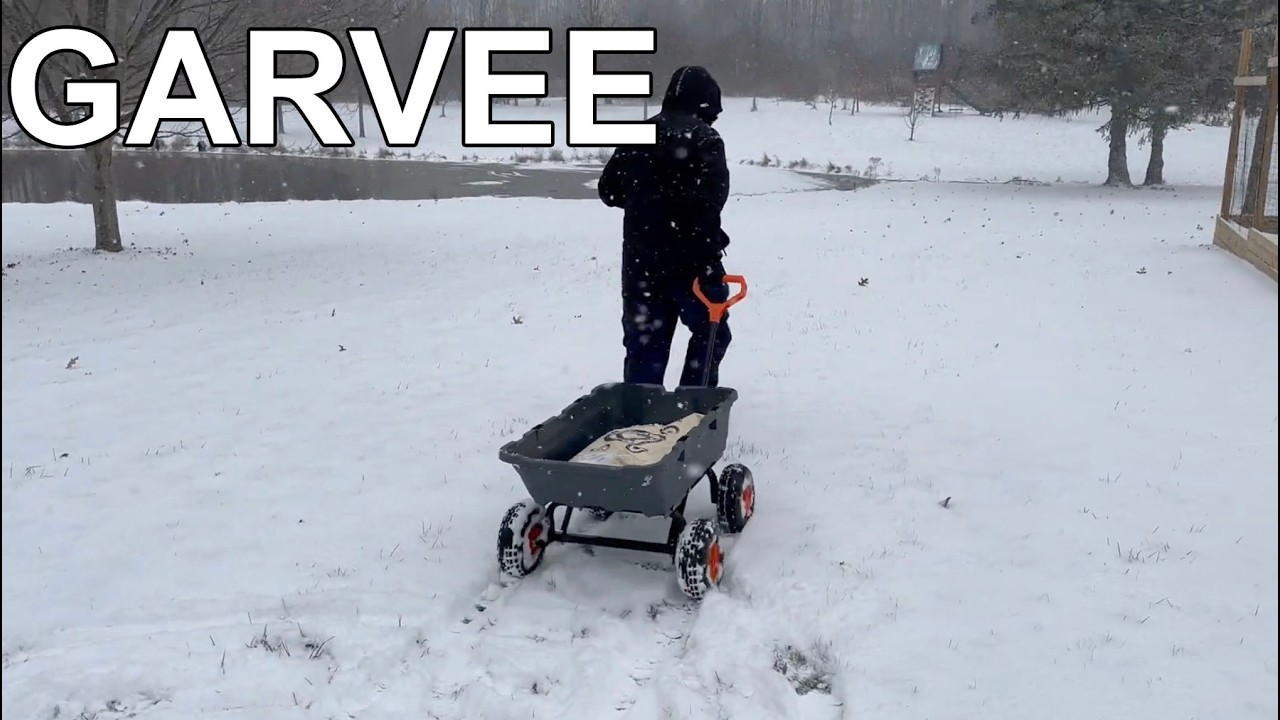 Самосвальная тележка GarveeLife из полиэтилена весом 800 фунтов — насколько она прочная? Выдержит...